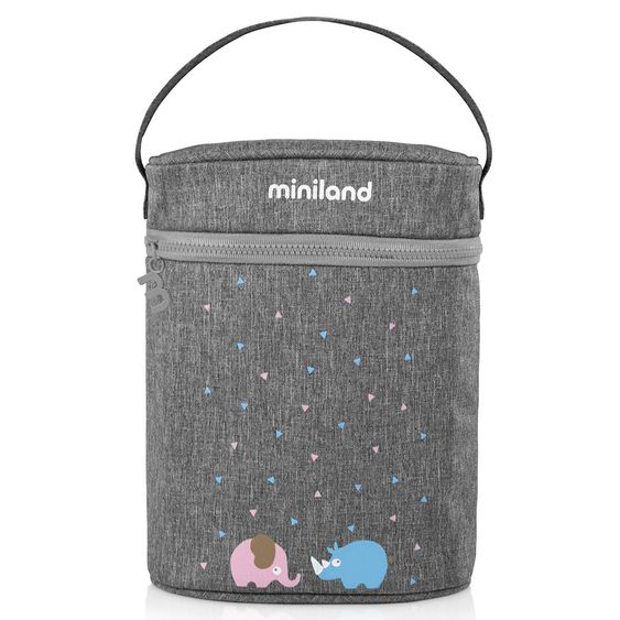 Miniland Isoliertasche Thermibag Double - für 2 Babyflaschen - Azure Rose
