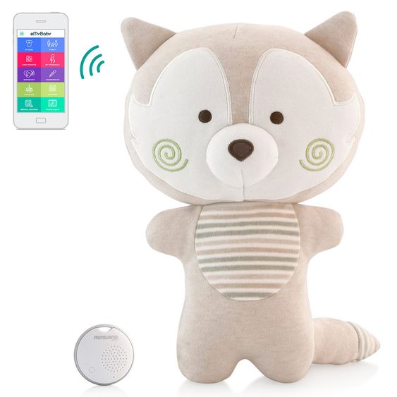 Miniland Kuscheltier & Schlafhilfe beMyBuddy - Foxy