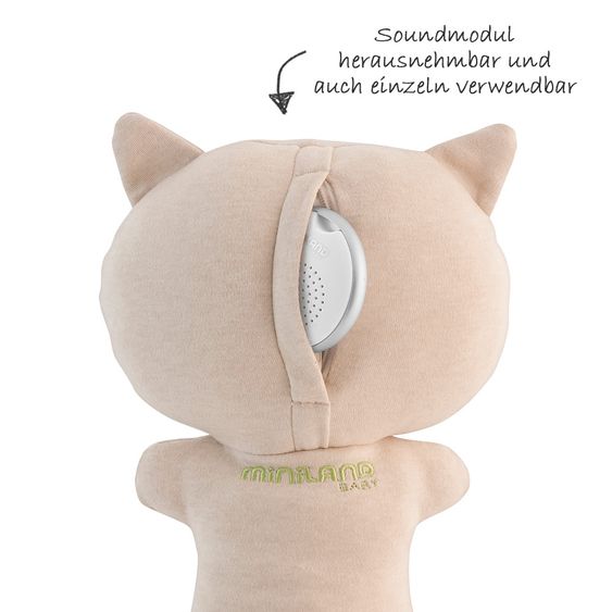 Miniland Kuscheltier & Schlafhilfe beMyBuddy - Foxy
