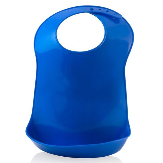 Miniland Lätzchen mit Auffangschale - Blau