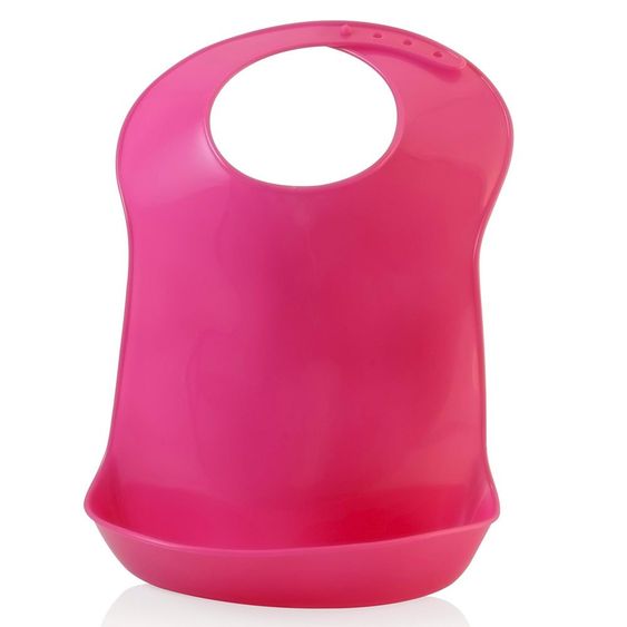 Miniland Lätzchen mit Auffangschale - Pink