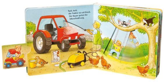 Ministeps Buch Tuck, tuck, mein Traktor!