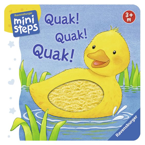 Ministeps Libro pieghevole Quak! Quack! Quack!