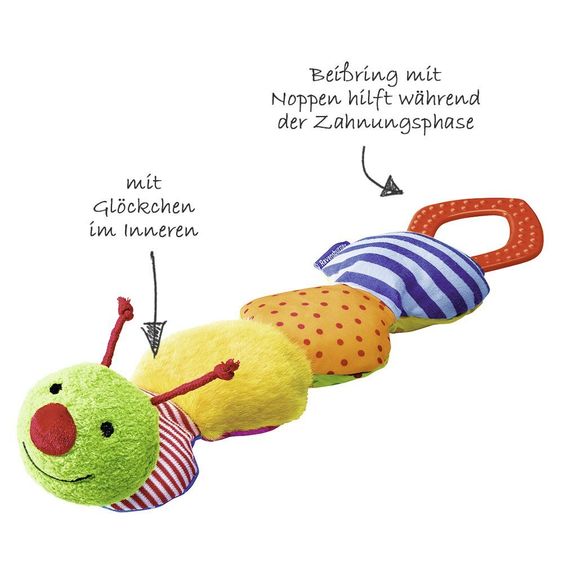 Ministeps Griffin play and discovery caterpillar 36 cm