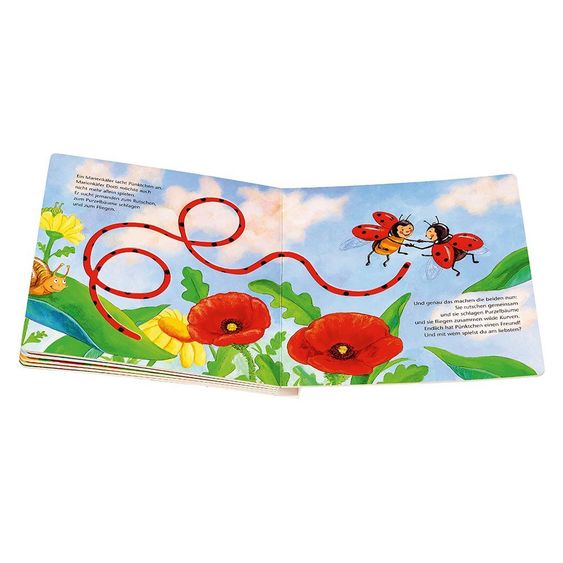 Ministeps Mein erstes Fingerspuren-Buch - Der kleine Käfer sucht einen Freund