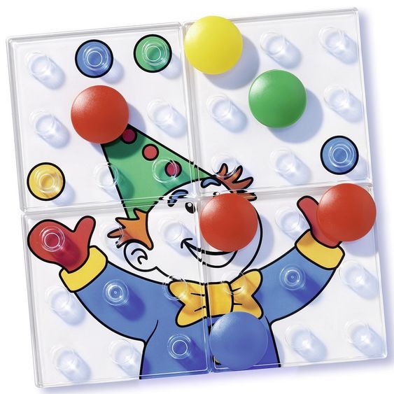 Ministeps Gioco dei chiodini Colorino