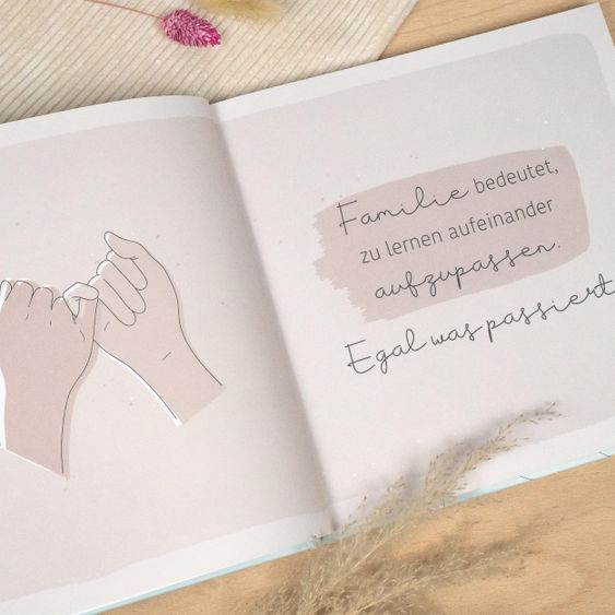 Mintkind Baby-Tagebuch- & Erinnerungsalbum - Familien Bucketlist