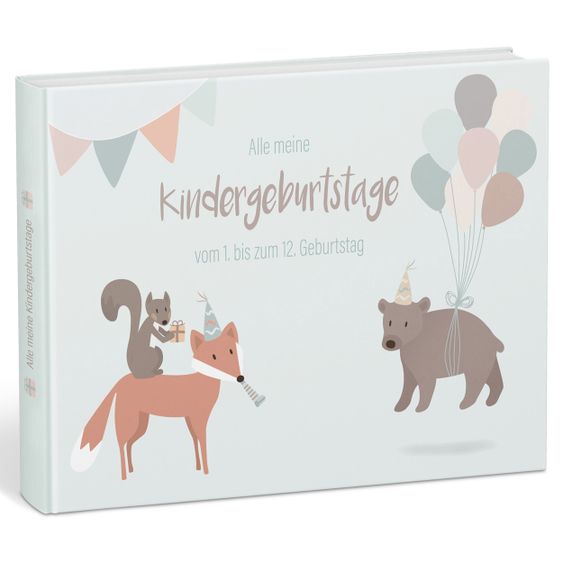 Mintkind Baby-Tagebuch- & Erinnerungsalbum - Kindergeburtstage