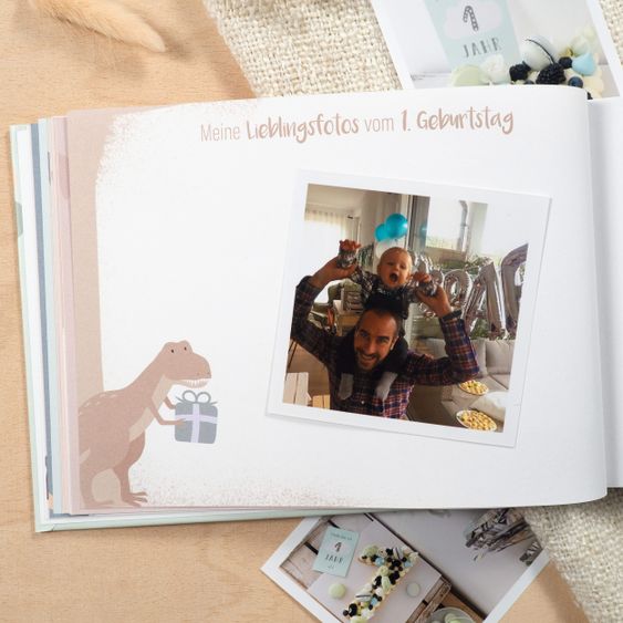 Mintkind Baby-Tagebuch- & Erinnerungsalbum - Kindergeburtstage