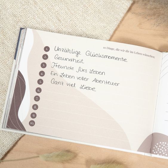 Mintkind Baby-Tagebuch- & Erinnerungsalbum - Unser liebes Enkelkind