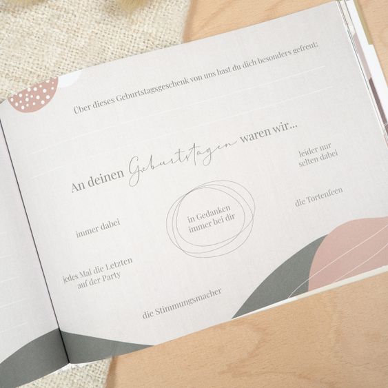 Mintkind Baby-Tagebuch- & Erinnerungsalbum - Unser liebes Enkelkind