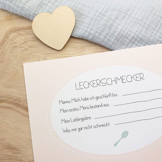 Mintkind Erinnerungsbuch / Babytagebuch - Mein erstes Jahr - Juhu, ich entdecke die Welt - Rosa
