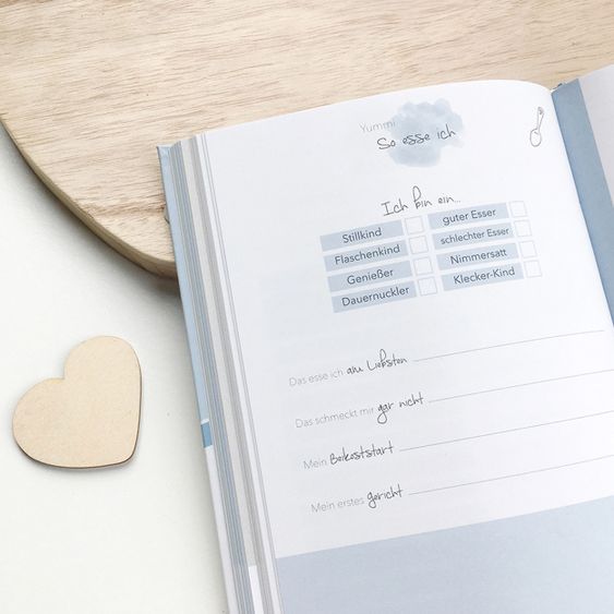 Mintkind Erinnerungsbuch / Babytagebuch - Mein erstes Jahr - Natur