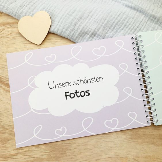 Mintkind Erinnerungsbuch / Familienbuch / Babybuch - Große Schwester