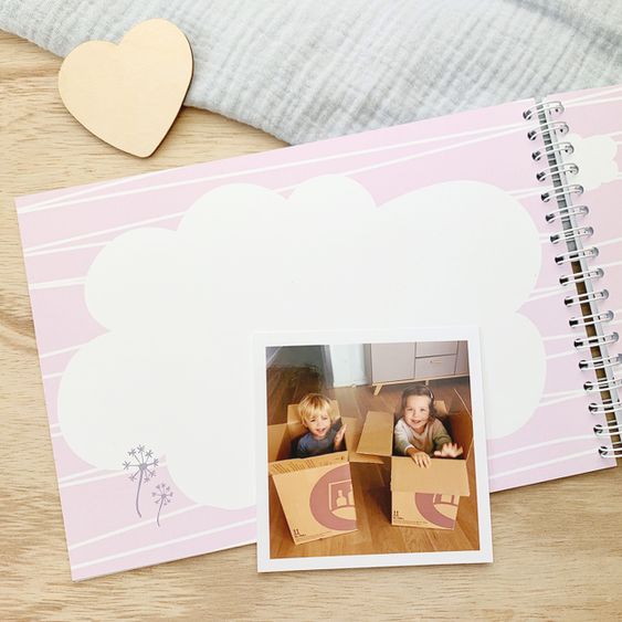 Mintkind Erinnerungsbuch / Familienbuch / Babybuch - Große Schwester