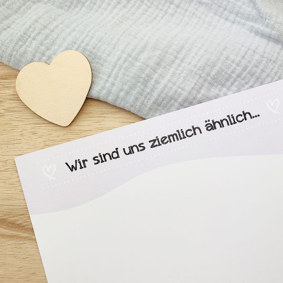 Mintkind Erinnerungsbuch / Familienbuch / Babybuch - Große Schwester