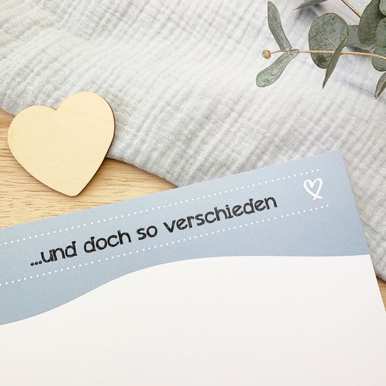 Mintkind Erinnerungsbuch / Familienbuch / Babybuch - Große Schwester