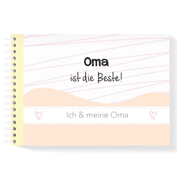 Mintkind Erinnerungsbuch / Familienbuch / Babybuch - Ich und meine Oma