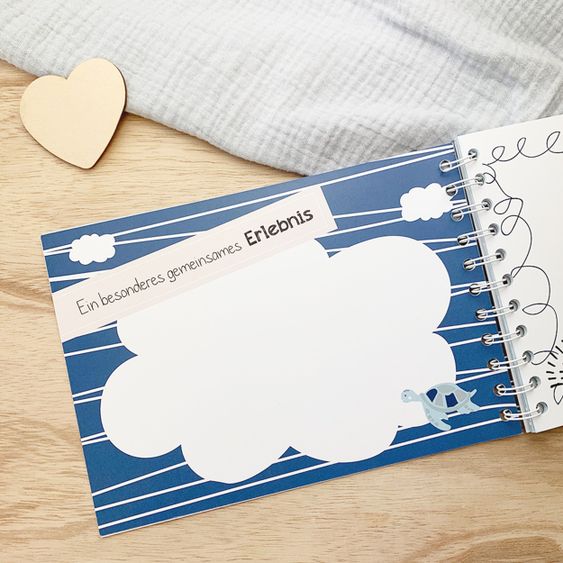 Mintkind Erinnerungsbuch / Familienbuch / Babybuch- Mein Onkel und ich