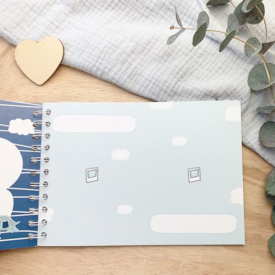 Mintkind Erinnerungsbuch / Familienbuch / Babybuch - Mein Patenonkel und ich