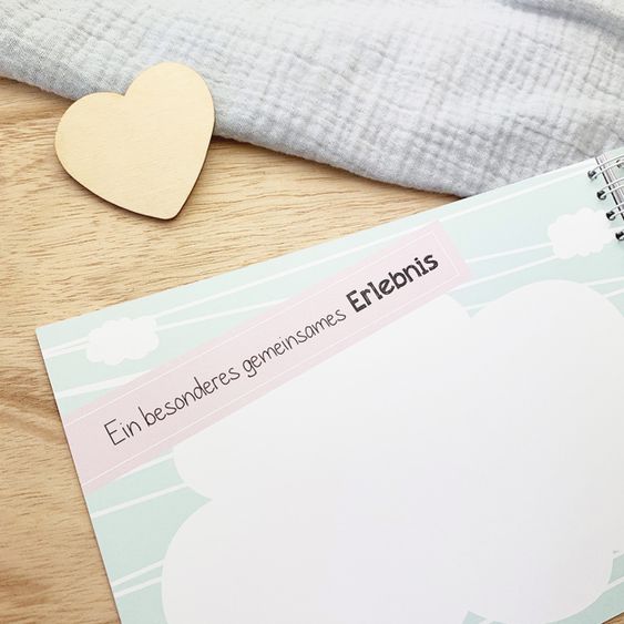 Mintkind Erinnerungsbuch / Familienbuch / Babybuch - Meine Tante und ich