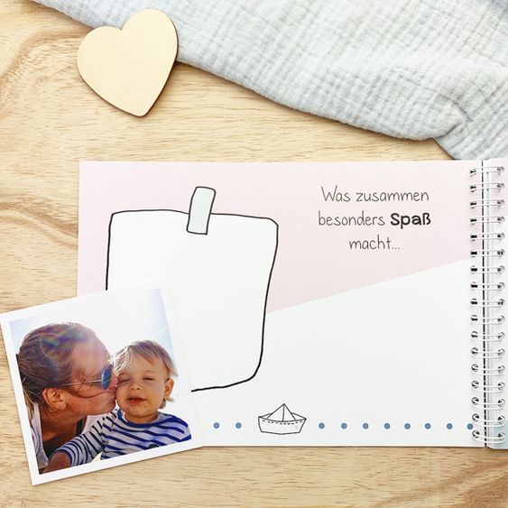 Mintkind Erinnerungsbuch / Familienbuch / Babybuch - Meine Tante und ich
