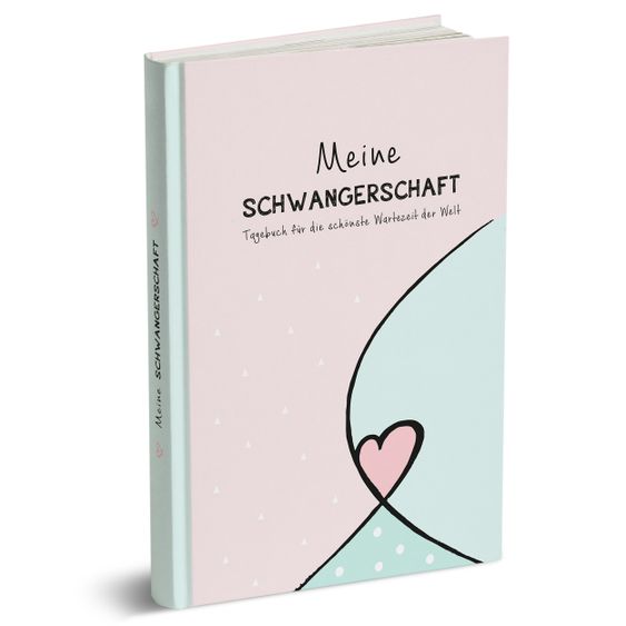 Mintkind Erinnerungsbuch / Tagebuch - Meine Schwangerschaft