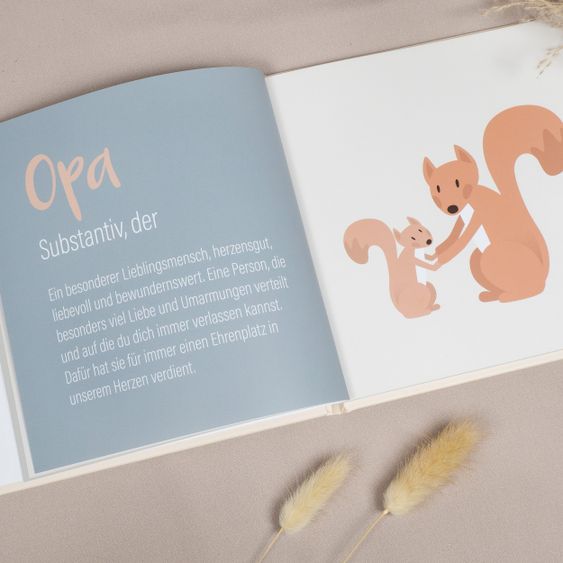 Mintkind Familien- & Geschenkbuch - Opa, du bist toll