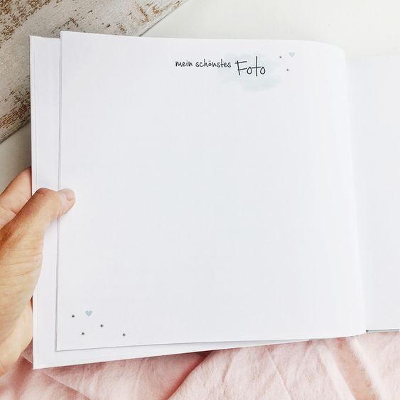 Mintkind Gästebuch / Taufbuch - Meine Taufe - Mint