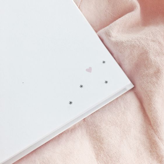 Mintkind Gästebuch / Taufbuch - Meine Taufe - Rosa