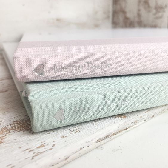 Mintkind Gästebuch / Taufbuch - Meine Taufe - Rosa