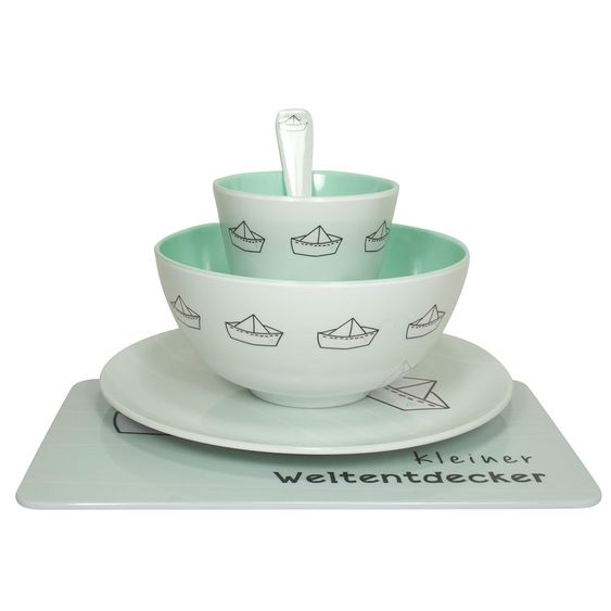 Mintkind Geschirr Set - Schiff