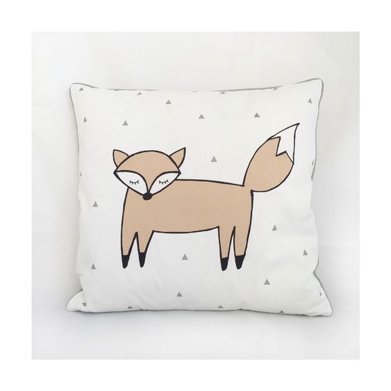 Mintkind Kissenhülle - Fuchs - 40 x 40
