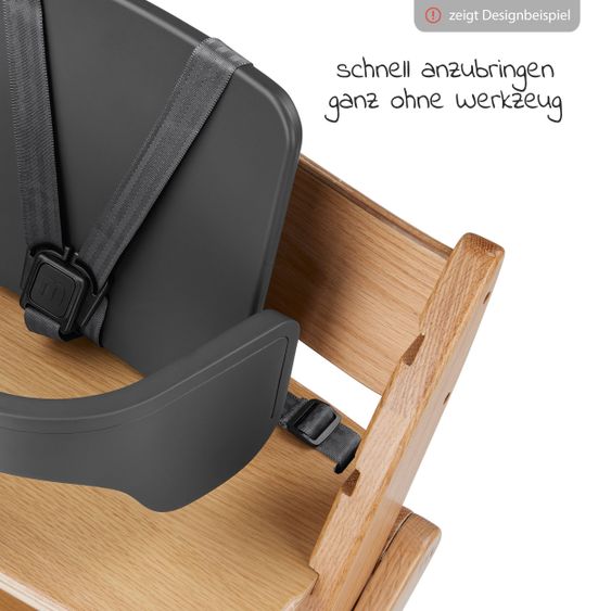 Moji Gurtsystem für Yippy Hochstuhl - Cloud