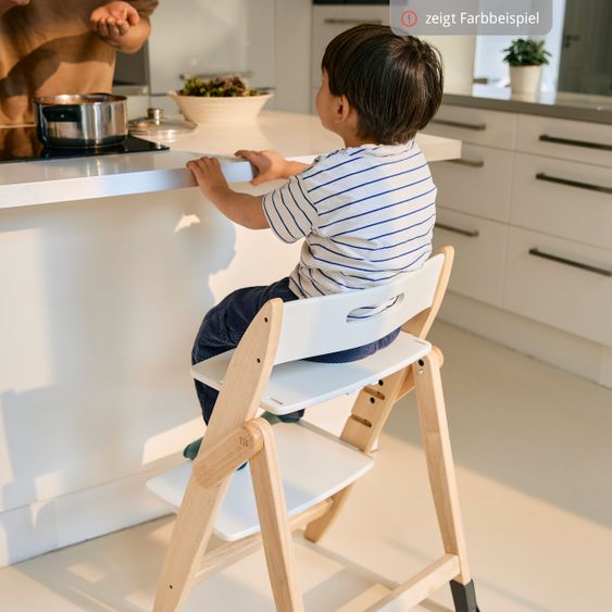 Moji Yippy Newborn Set (4 pcs.) high chair + newborn attachment + seat cushion + starter set - Cloud