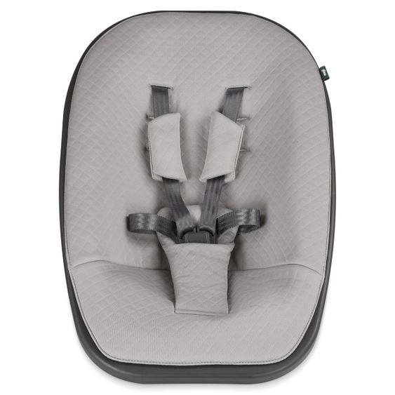 Moji Yippy Newborn Set (4 pcs.) high chair + newborn attachment + seat cushion + starter set - Snow