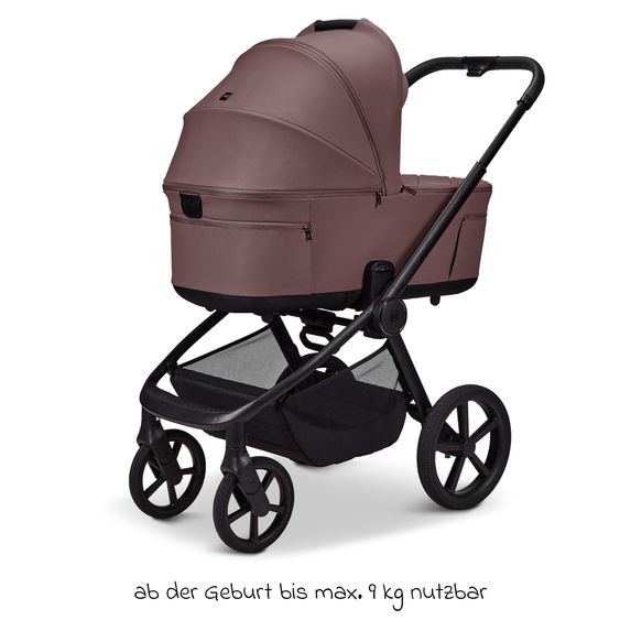 Moon 2 in 1 Kombi-Kinderwagen Resea FOLD bis 22 kg mit faltbarer Babywanne, Liegeposition, Teleskopschieber - Tonka