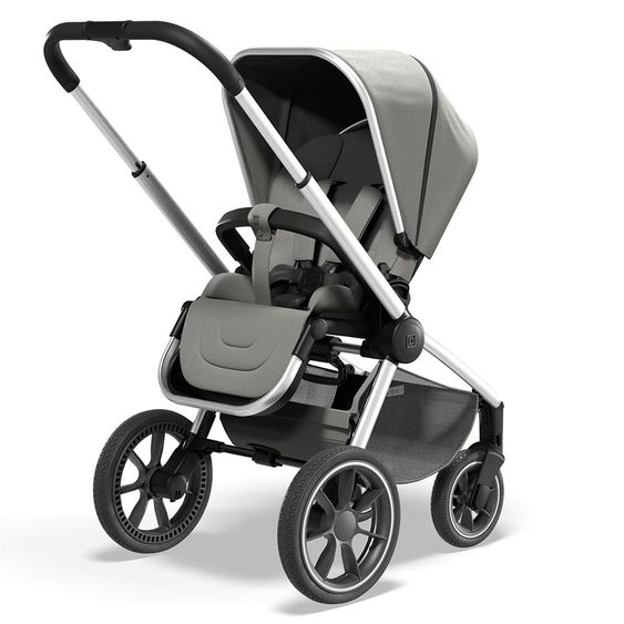 Moon Passeggino combinato 2in1 Resea S Basic con seduta sportiva, navicella - fino a 22 kg - Shadow Melange