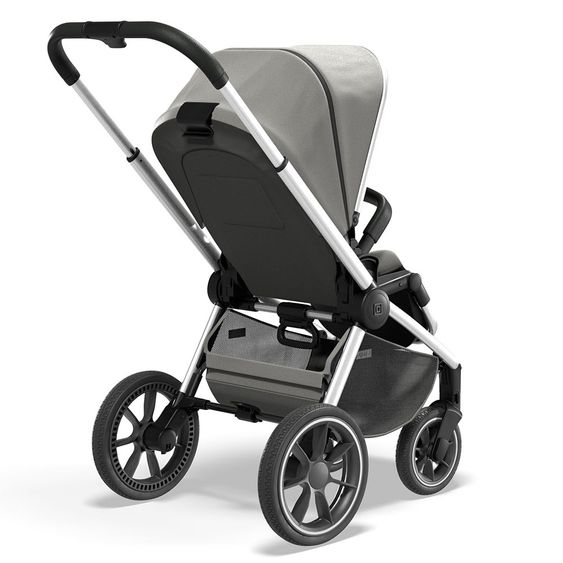 Moon Passeggino combinato 2in1 Resea S Basic con seduta sportiva, navicella - fino a 22 kg - Shadow Melange
