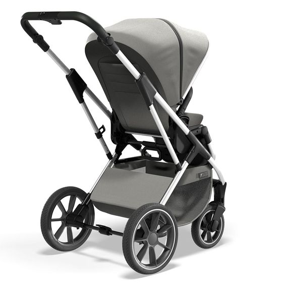 Moon Passeggino combinato 2in1 Rocca Basic con sedile sportivo, navicella - fino a 22 kg - Shadow