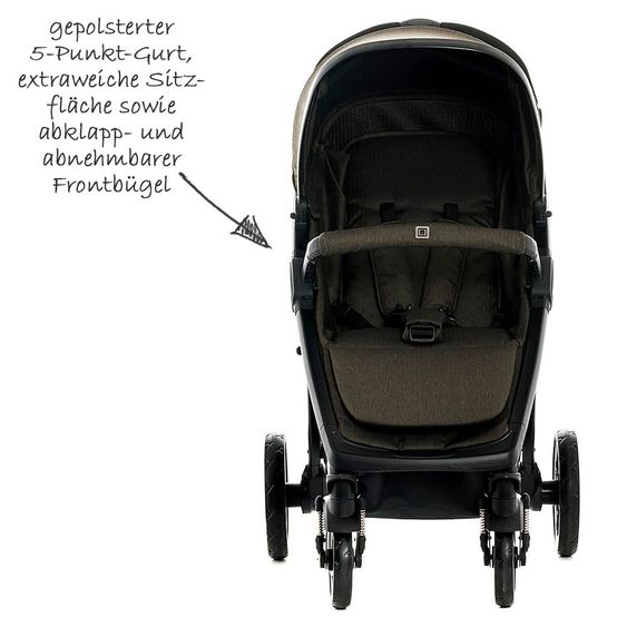 Moon Buggy City Line Jet - Brown Fishbone