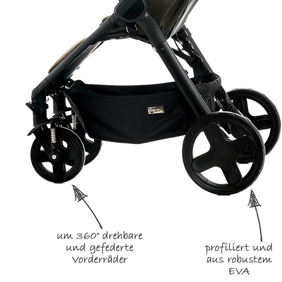 Moon Buggy City Line Jet - Brown Fishbone