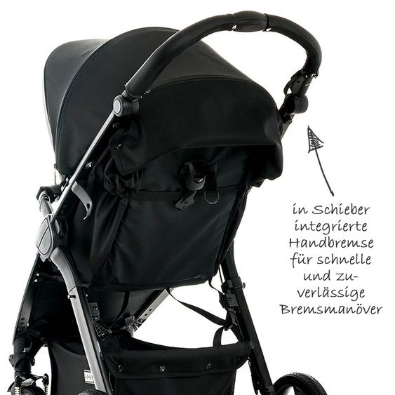 Moon Buggy City Line Jet R - Black Fishbone