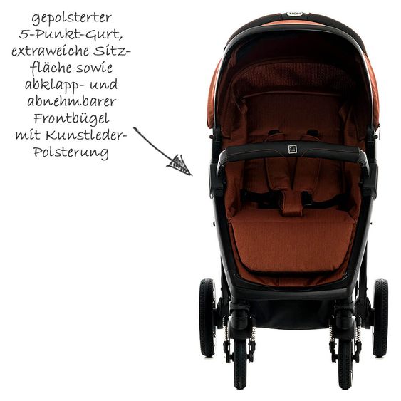 Moon Buggy City Line Jet R - Ginger Fishbone