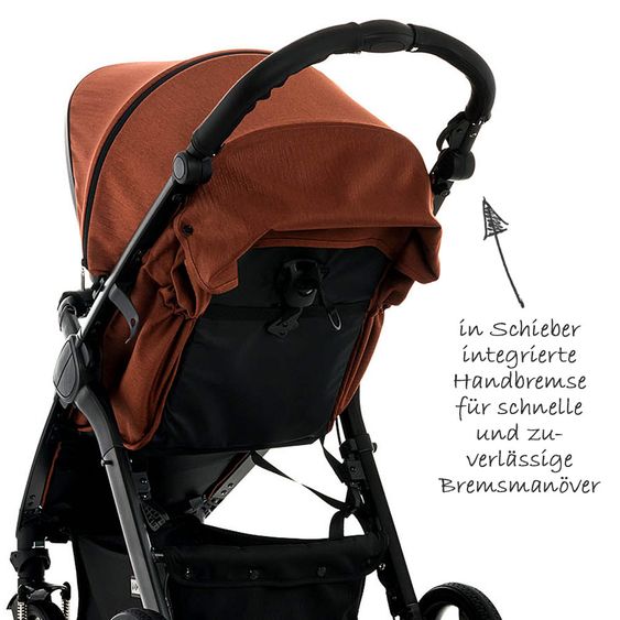 Moon Buggy City Line Jet R - Ginger Fishbone
