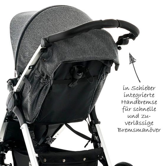 Moon Buggy City Line Jet R - Stone Fishbone