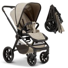 Buggy & Sportwagen Premium Sport bis 22 kg belastbar - umsetzbare Sitzeinheit, 180° Liegeposition & Teleskopschieber - Mud Melange