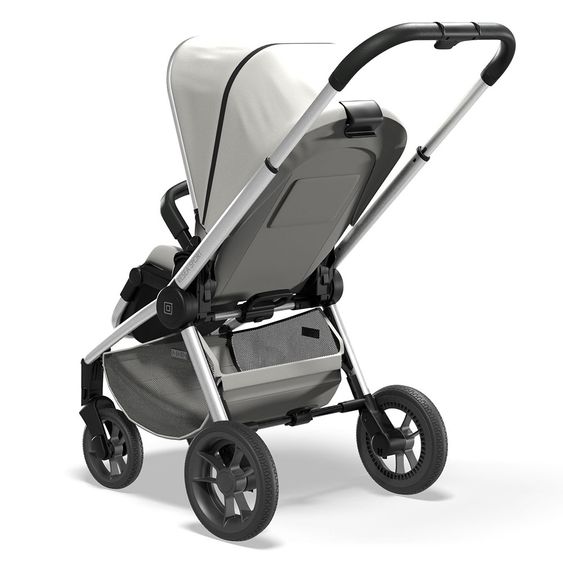 Moon Buggy & Sportwagen Resea Sport mit höhenverstellbarem Schieber, umsetzbarer Sportsitz - bis 22 kg - Shadow Melange