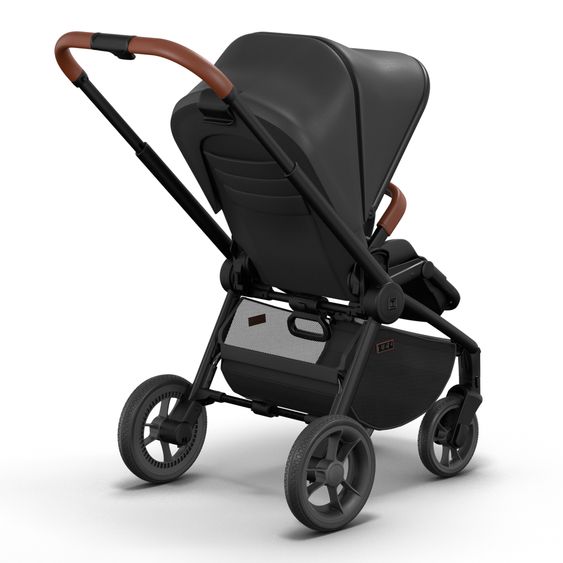 Moon Buggy & Sportwagen Resea Sport mit Umsetzer &Teleskopschieber - bis 22 kg - Black Black