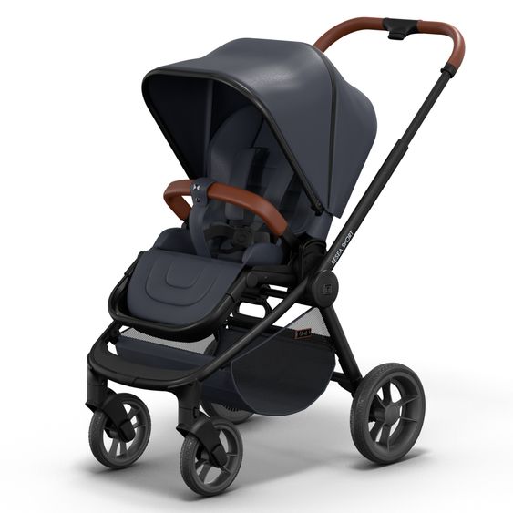 Moon Buggy & Sportwagen Resea Sport mit Umsetzer &Teleskopschieber - bis 22 kg - Navy Black